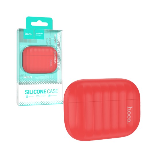 Hoco Silicone Case WB23 Harmonious For Airpods Pro 2 Red